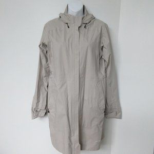 ExOfficio Rain Logic Trench Coat Jacket Travel S